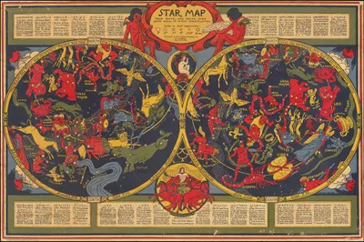Star Map by Elizabeth Shurtleff — digital art print download