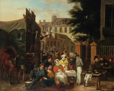 Ярмарка by Дезире Аделаид Шарль Маньен де Сент-Мари, 1834 — digital art print download