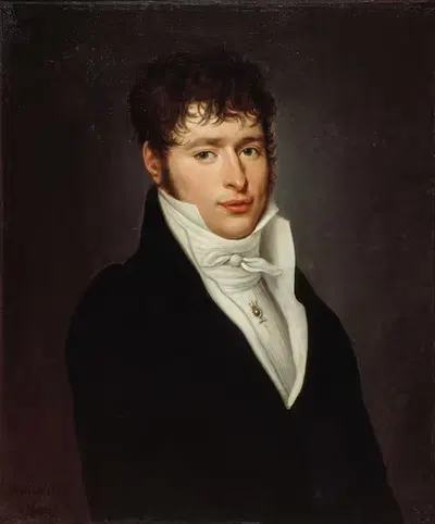Предполагаемый портрет Жана Элевиу (1769-1842), первого певца в Опера-комик by Дезире Аделаид Шарль Маньен де Сент-Мари,…