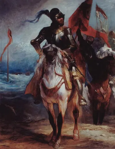 Рыцарь, ведающий своей армией by Эдуар-Александр Одиер — digital art print download