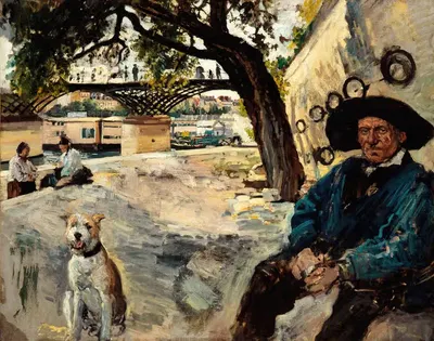 Берега Сены у моста Де Арт; угольщик by Эмиль Антуан Гийе, 1880 — digital art print download