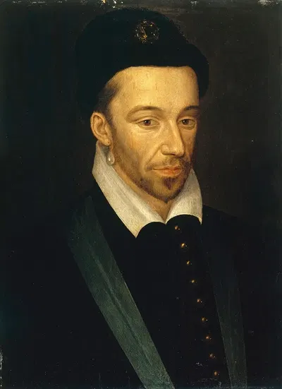 Портрет Генриха III (1551-1589), короля Франции by Франсуа Кеснель, 1551-1589 — digital art print download