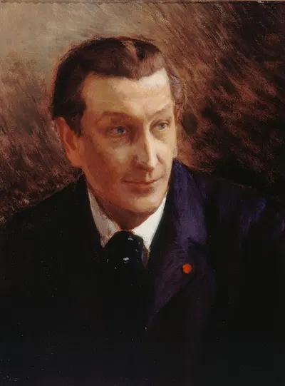 Портрет Франсуа Коппе (1842-1908), драматурга и поэта by Жорж Антуан Рошегросс, 1842-1908 — digital art print download