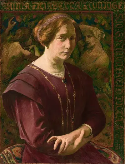 Anna Filiabella, portrait de la femme de l'artiste by Georges Daniel de Monfreid, 1913 — digital art print download