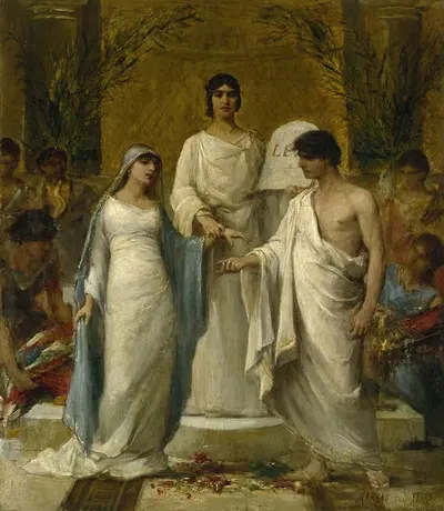 Брак by Жорж Моро де Туры, 1880 — digital art print download