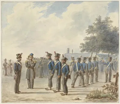 Сельская стрельба, 1830 by Геррет Ясинк ван де Полл, 1834 — digital art print download