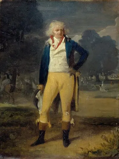 L'Abbé de Saint-Farre, fils naturel du Duc d'Orléans et de Mlle Lemarquis, danseuse à l'Opéra by Henri-Pierre Danloux,…