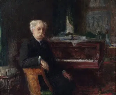Портрет Габриэля Форе (1845-1924), композитора by Генри Фарре, 1845-1924 — digital art print download