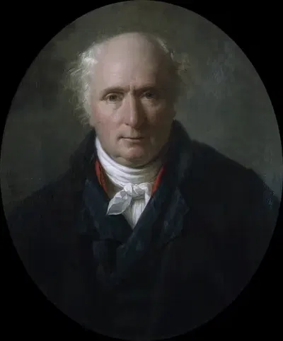 Портрет Луи-Жерома Гоие (1746-1830) by Жак Огюст Пажу, 1746-1830 — digital art print download