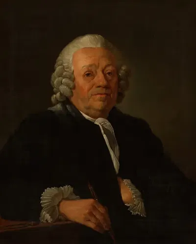 Portrait de Jean-Nicolas Servandoni (1695-1766), peintre et architecte by Jean-François Gilles Colson, 1695-1766 — digital…