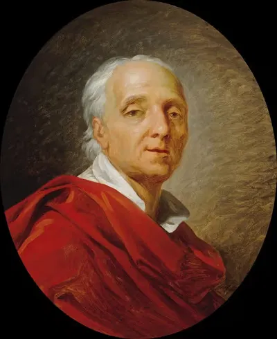Портрет Дени Дидро (1713-1784), писателя и философа by Жан-Симон Бертелеми, 1713-1784 — digital art print download