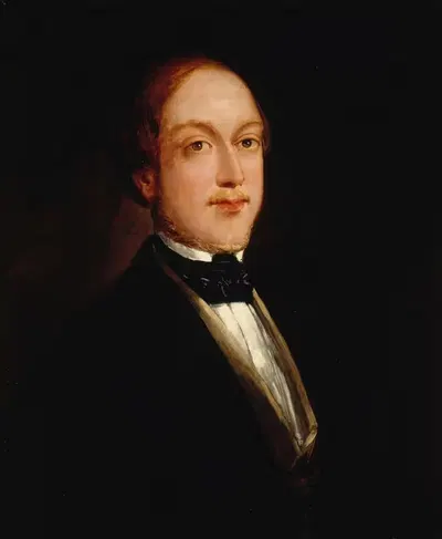Портрет Анри де Бурбона, герцога Бордо, графа Шамбор (1820-1883) by Джон-Льюис Браун, 1820-1883 — digital art print download