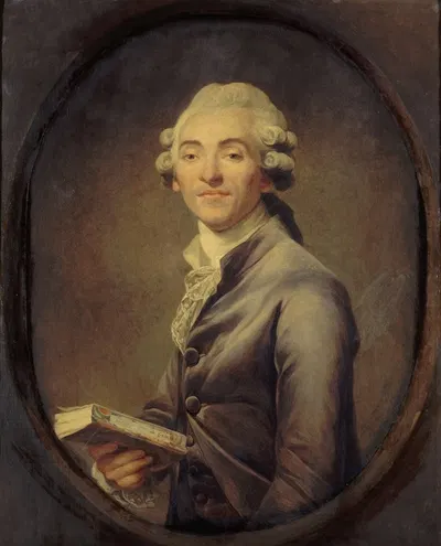 Портрет Бернара-Жермена де Ласепеда (1756-1825), натуралиста и политика by Жозеф Дюкре, 1756-1825 — digital art print…