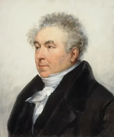 Портрет Шарля-Гийома Этьена (1778-1845), драматурга и журналиста. by Жозеф-Дезире Курт, 1778-1845 — digital art print…