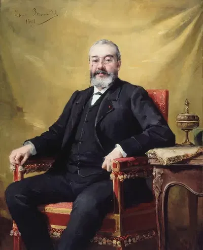 Портрет доктора Адриена Пруста (1834-1903), отца Марселя Пруста by Лор Бруардел, 1834-1903 — digital art print download