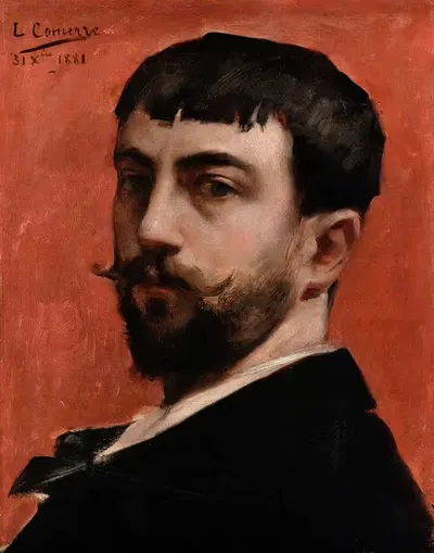 Автопортрет by Леон Франсуа Комерр, 1881 — digital art print download