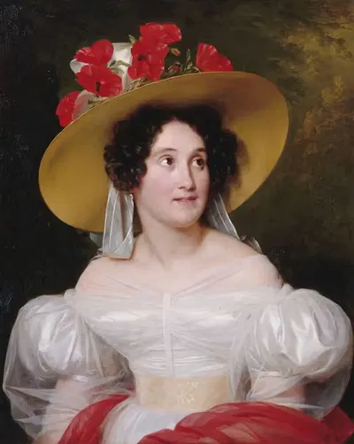 Портрет мадам Арачекесн by Луи Эрсент, 1831 — digital art print download