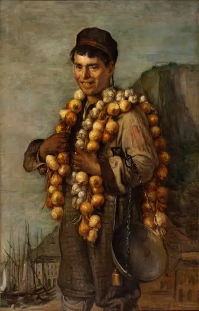 Торговец луком с Ривьеры by Марсельен-Гильберт Дебутен, 1898 — digital art print download