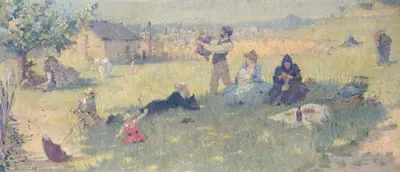 Семья by Морис Шабас, 1889 — digital art print download