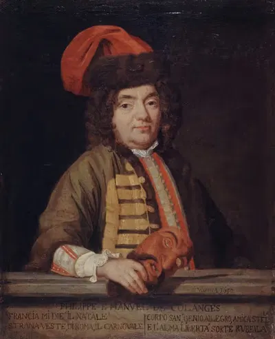 Портрет Эммануэля де Куланжа (1633-1716), эпистолярия и шансонье by Николя Коломбель, 1633-1716 — digital art print download