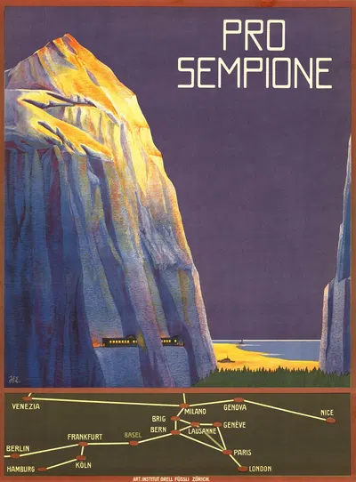 Pro Sempione by Ханс Эггиманн, 1913 — digital art print download