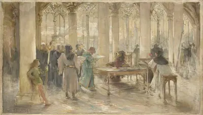 Книга ремесел by Поль Луи Деланс, 1891 — digital art print download