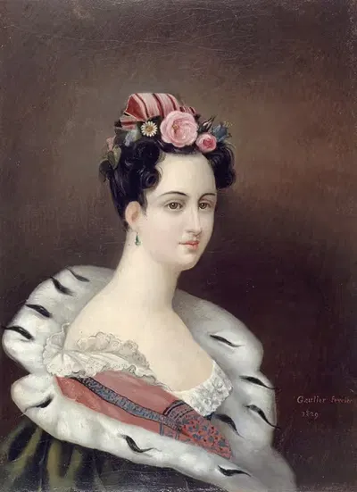 Портрет женщины by Теофиль Готье, 1829 — digital art print download