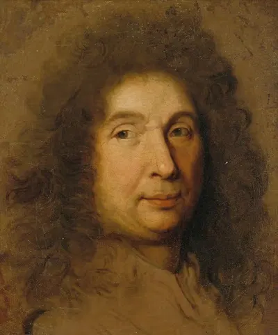 Автопортрет Шарля Лебрена by Мастерская Шарля Лебрена, 1651 - 1700 — digital art print download