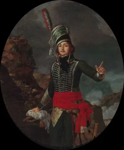 Портрет генерала Франсуа Марсо дез Гравье by Антуан-Франсуа Сержан, 1769-1796 — digital art print download