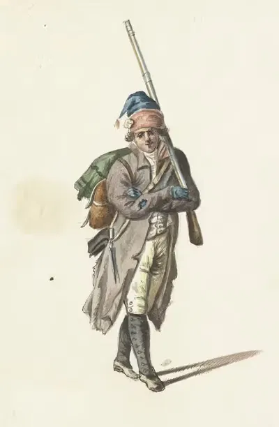 Soldaat by Dirk Langendijk, 1758 - 1805 — digital art print download