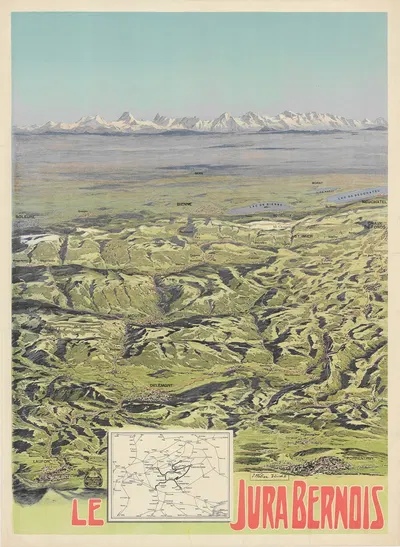 Jura-Bernois – Le Jura Bernois by Johannes Weber — digital art print download