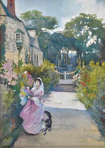 Сбор цветов by Элизабета Адела Форбс — digital art print download