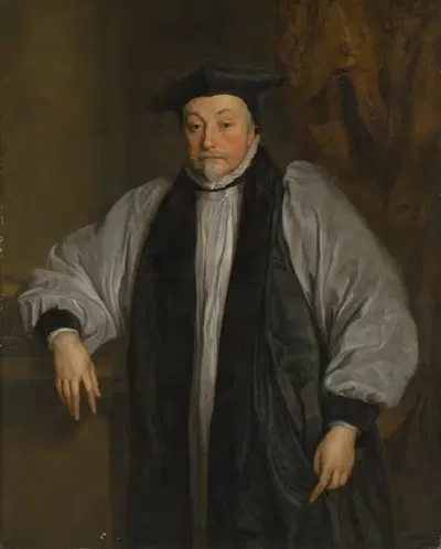 Портрет архиепископа Уильяма Лода by Последователь Антони ван Дейка, 1573-1645 — digital art print download