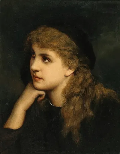 Margarethe by Gabriel von Max — digital art print download