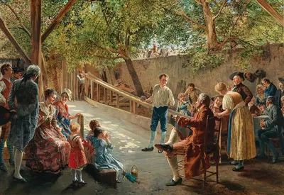 The Bowling Alley by Johann Hamza — digital art print download