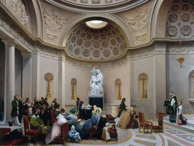Месса в Экспираторной капелле by Ланселот-Теодор Тюрпин де Криссе, 1835 — digital art print download