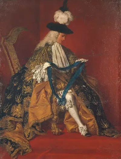 Портрет Поля-Гипполита де Бовилье, герцога Сен-Аньян (1684-1776) by Пьер Сюблейрас, 1684-1776 — digital art print download