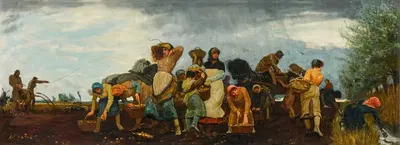 Уборка картофеля на болотах by Роберт Уокер Макбет, 1877 — digital art print download