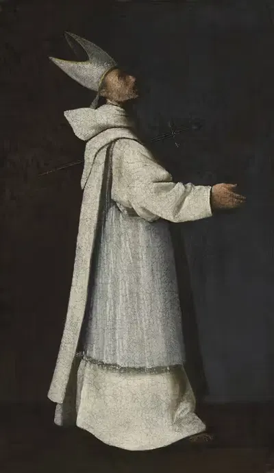 Don Sancho, Bishop of Toledo by Studio of Francisco de Zurbarán — digital art print download