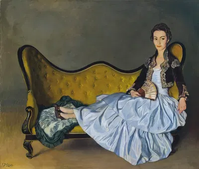 Portrait of Señora de Garay by Ignacio Zuloaga — digital art print download