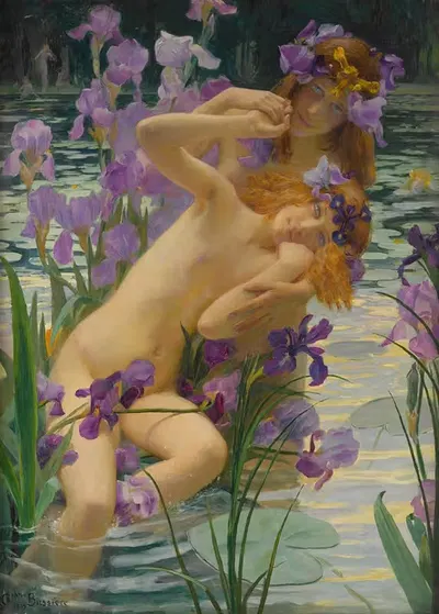 Ирисы by Гастон Бюссьер, 1897 — digital art print download