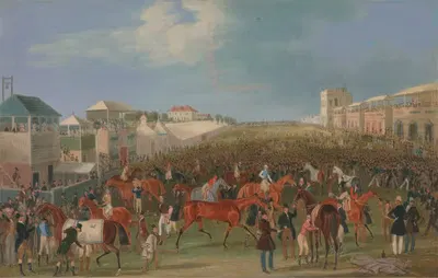 Epsom Races; The Race Over by James Pollard, 1834 - 1835 — digital art print download