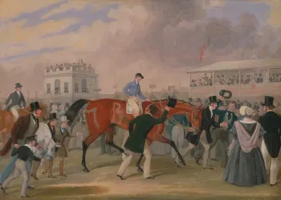 The Derby Pets; The Winner by James Pollard, 1840 - 1842 — digital art print download