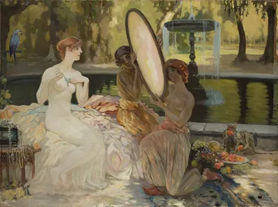 Fairy tale jewels by Kazimierz Stabrowski, 1923 — digital art print download