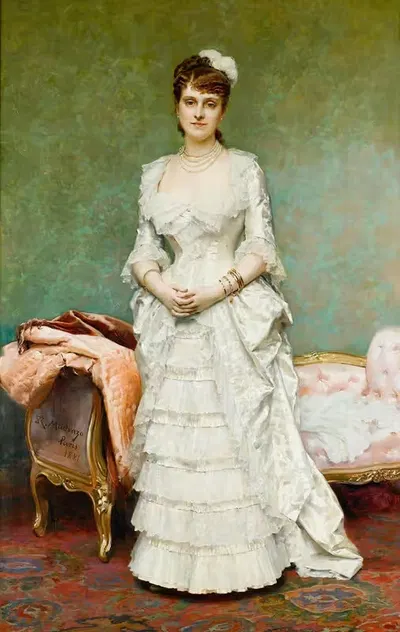 Перед балом by Раймундо де Мадразо и Гаррета, 1881 — digital art print download