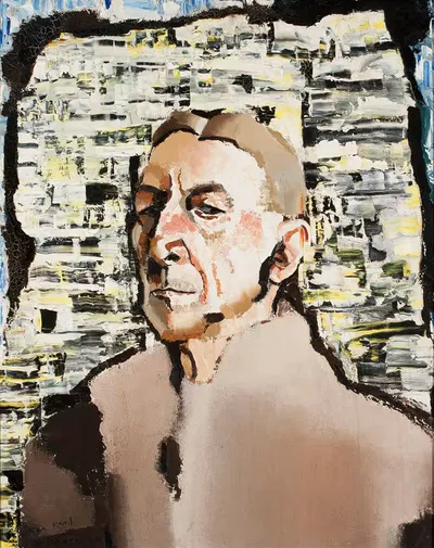 Self-portrait by Romuald Kamil Witkowski, 1935 — digital art print download