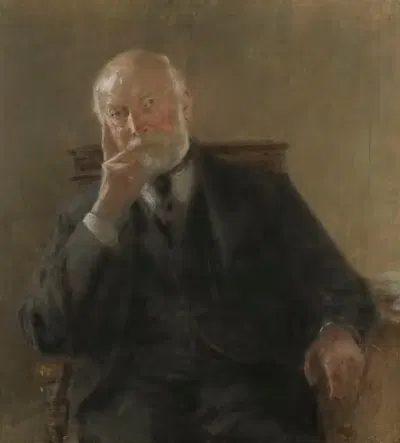 Портрет Антония Малецкого by Здзислав Ясиньский, 1899 — digital art print download