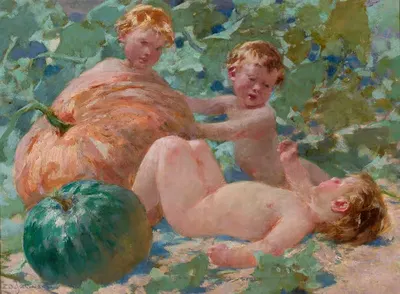 Тыквы by Здзислав Ясиньский, 1908 — digital art print download