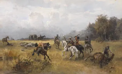 После нападения by Альфред Фридлендер — digital art print download