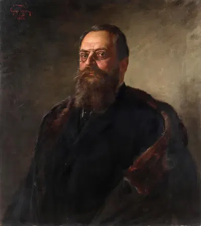Selbstportrait by Carl Zewy — digital art print download